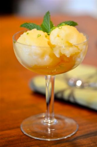 Mai Tai Sorbet, with a little extra rum...