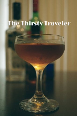Thirsty Traveler cocktail.